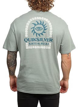 Quiksilver Cl Sun Power Tee Chinois Green