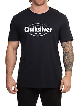 Quiksilver Shape All Day Tee Dark Navy