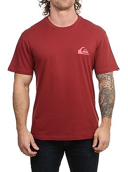 Quiksilver EV Mini Logo Tee Burnt Russet