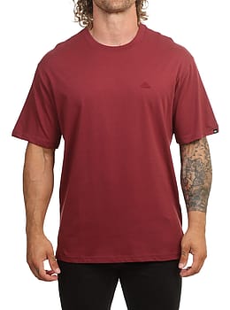 Quiksilver Salt Water Tee Oxblood Red