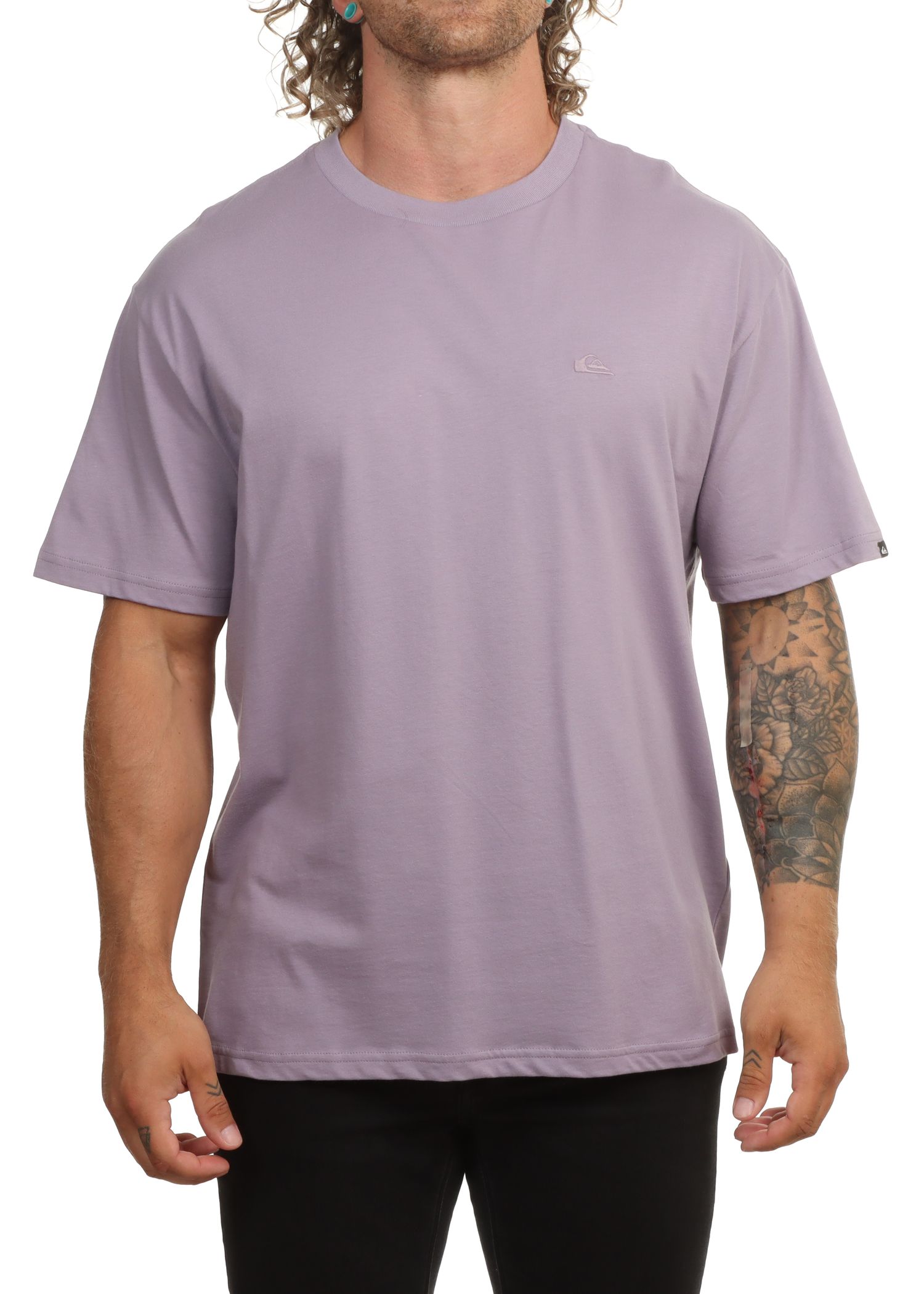 Quiksilver Salt Water Tee Purple Ash