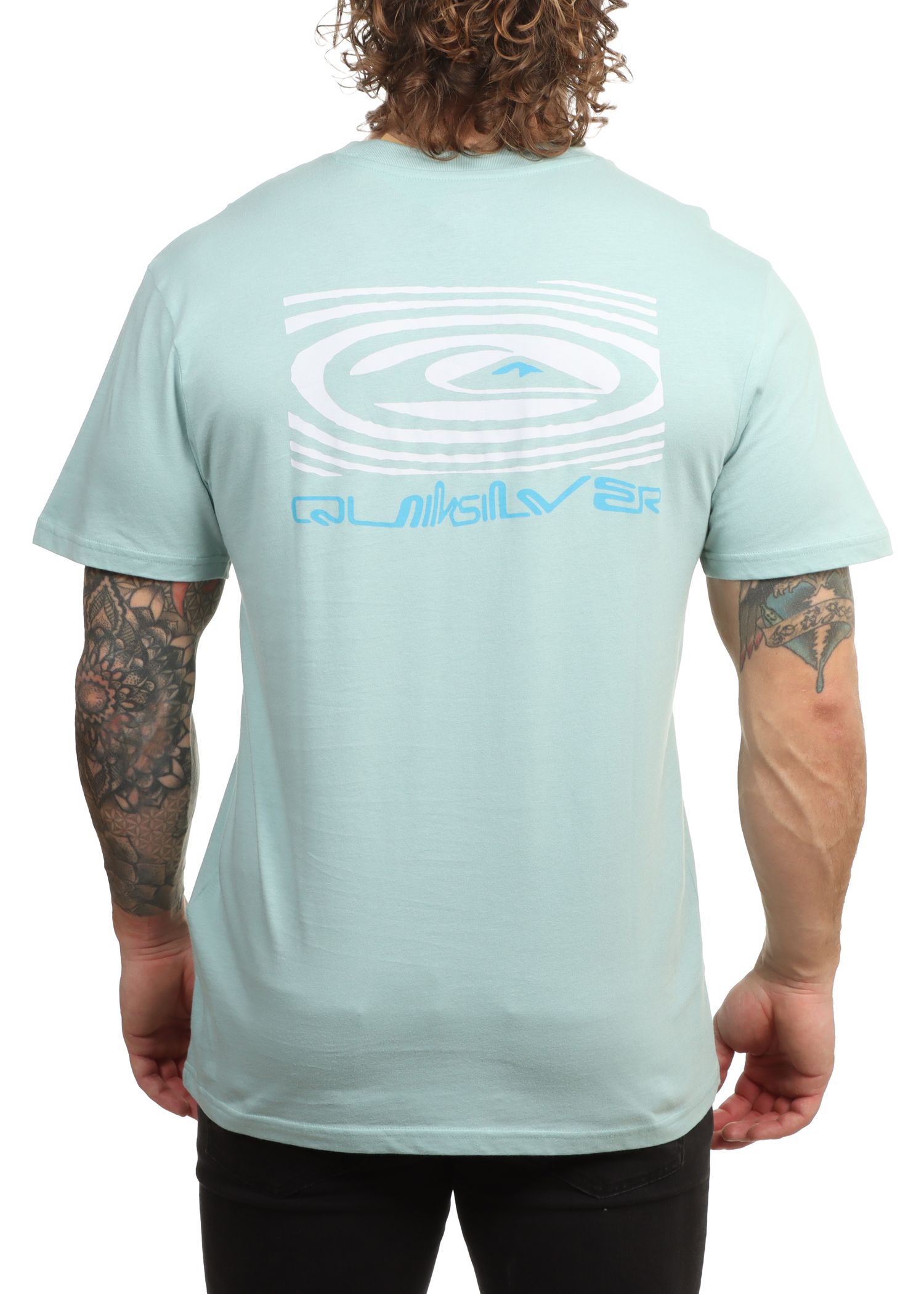 Quiksilver Ripples Tee Blue Haze