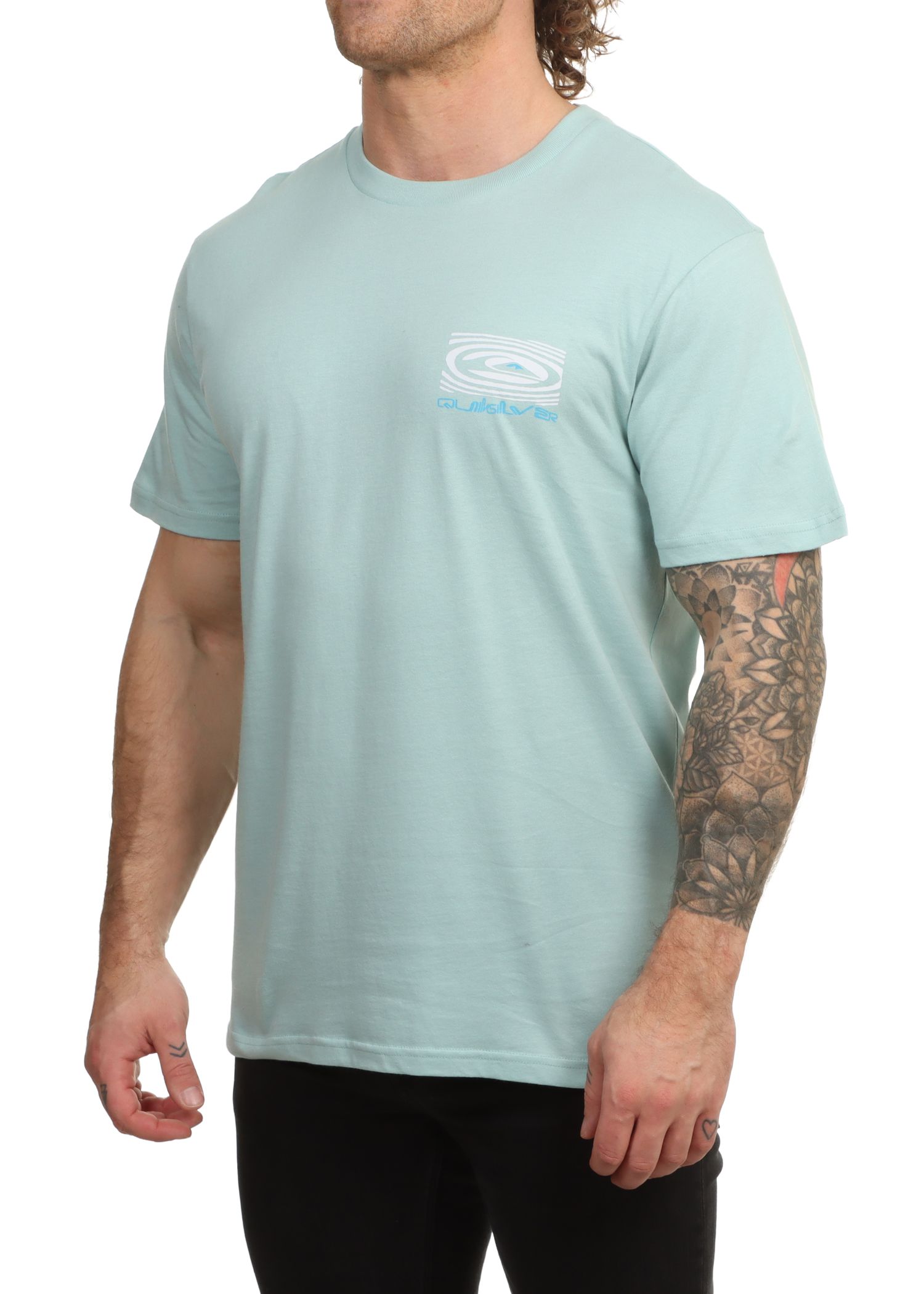 Quiksilver Ripples Tee Blue Haze