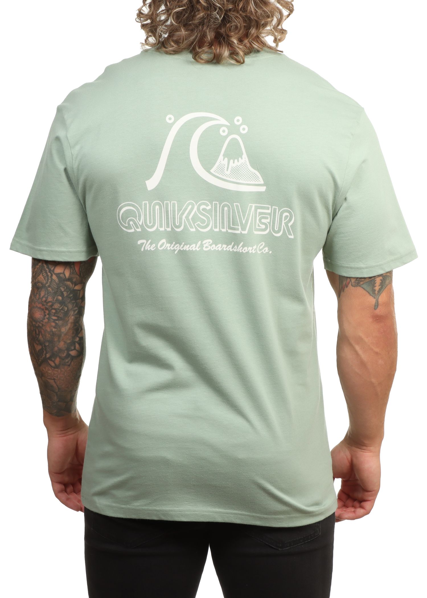 Quiksilver Evo Original BS Tee Iceburg Green