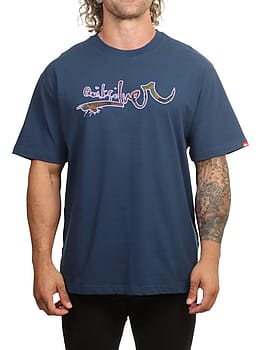Quiksilver Vortex Tee Dark Denim
