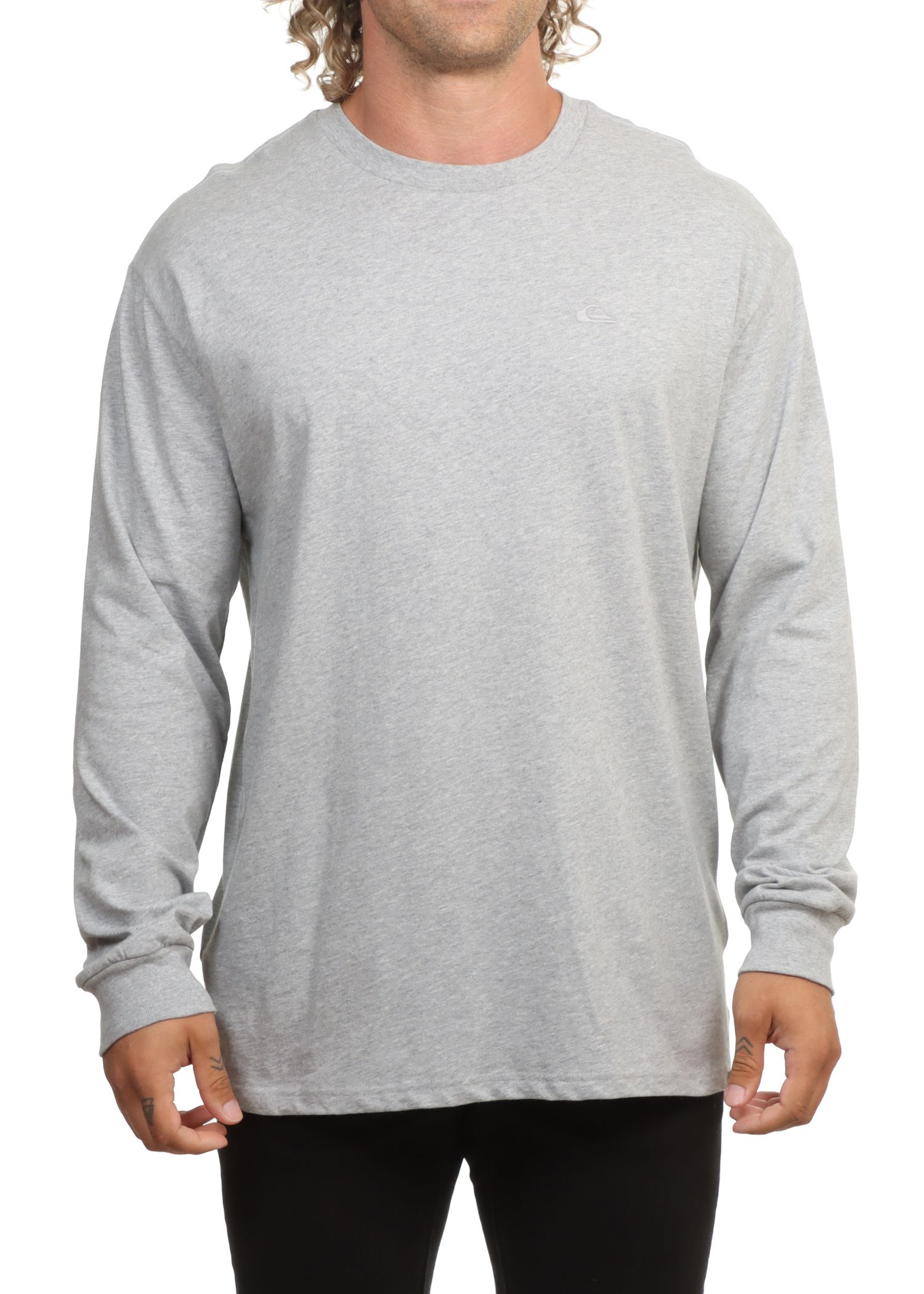 Quiksilver Salt Water Long Sleeve Light Grey