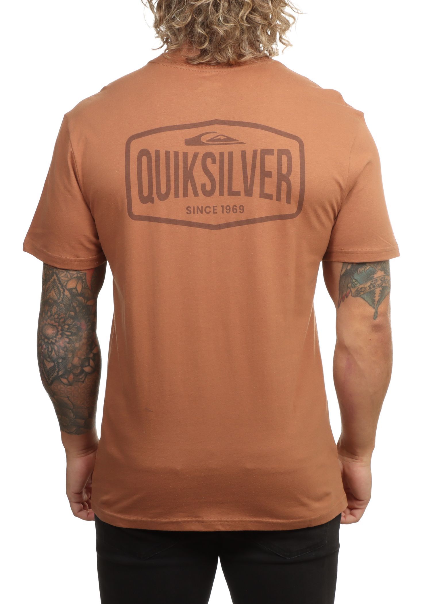 Quiksilver EV Surf Garage Tee Rawhide