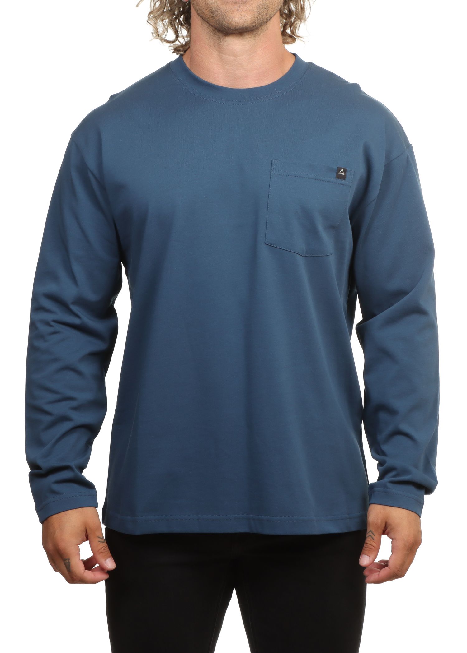 Passenger Heritage Long Sleeve Dark Denim