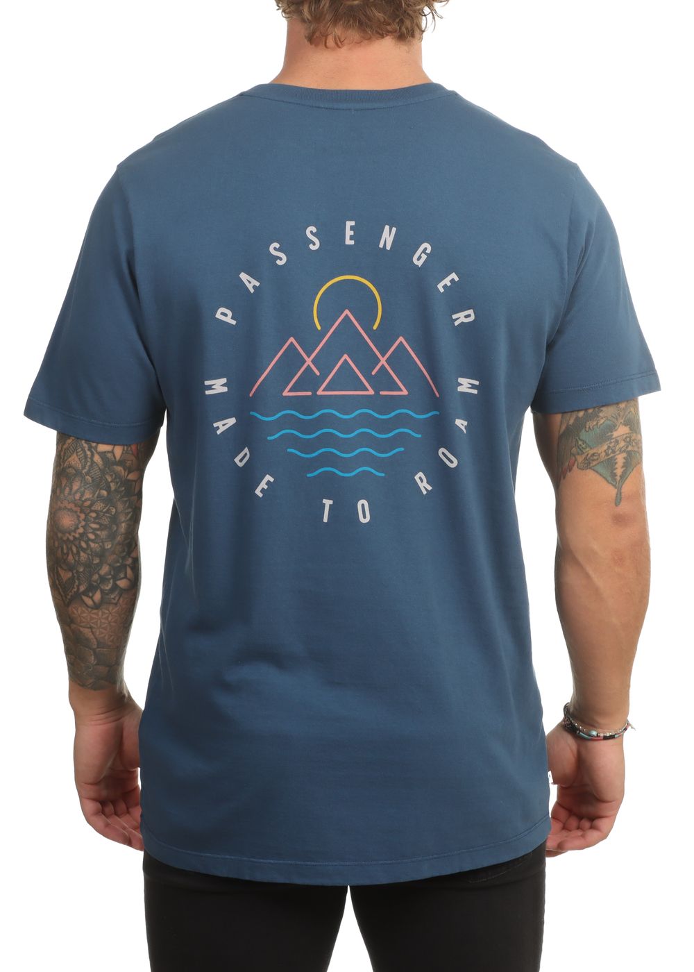 Passenger Escapism Recycled Tee Dark Denim