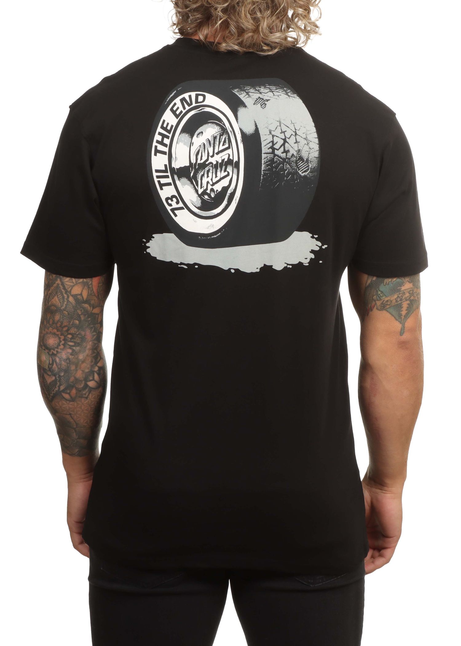 Santa Cruz TTE Tired Dot Tee Black