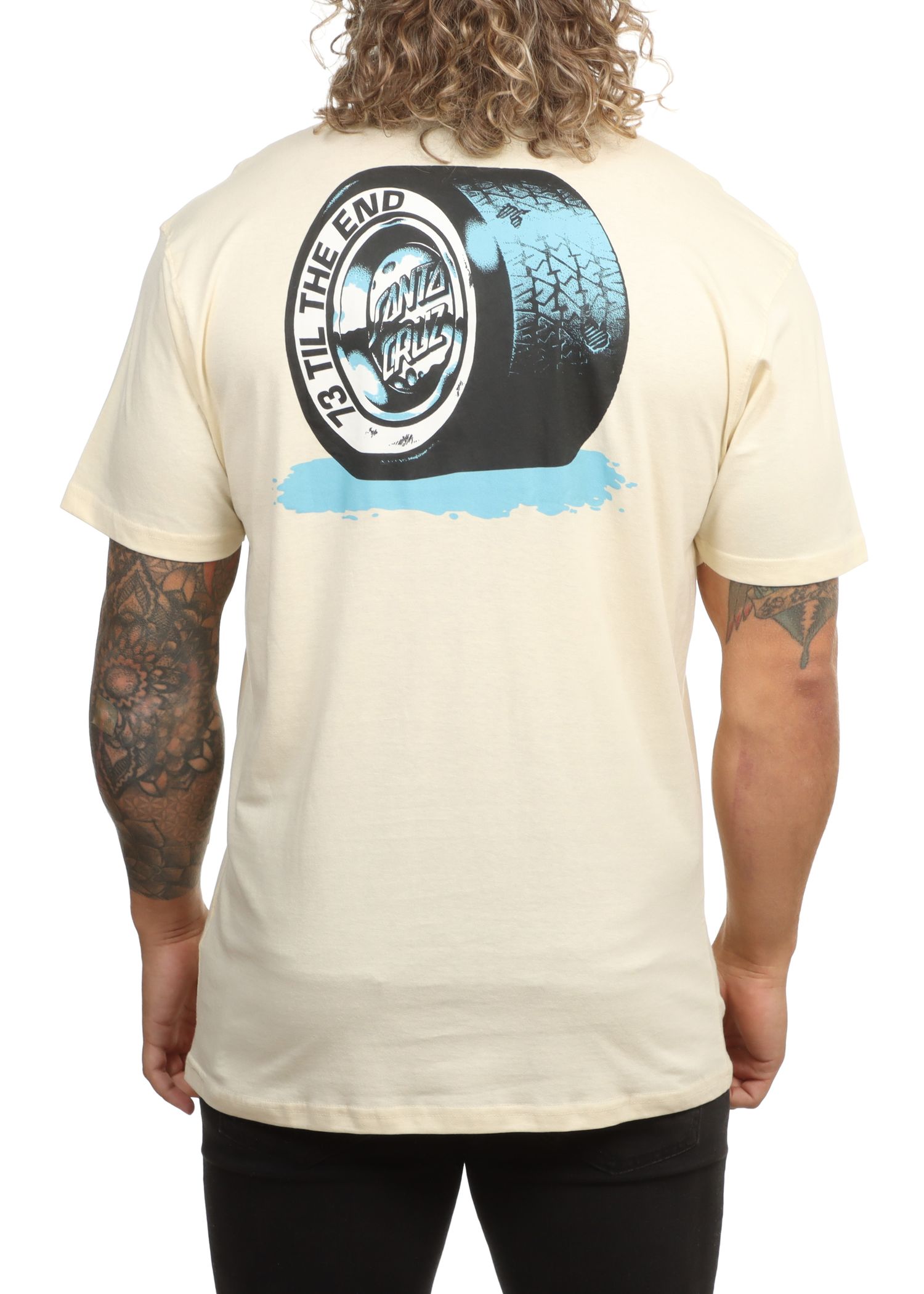 Santa Cruz TTE Tired Dot Tee Wax Paper