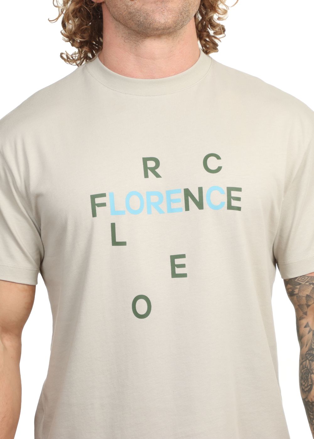 Florence Marine X Logo Scatter Tee Willow