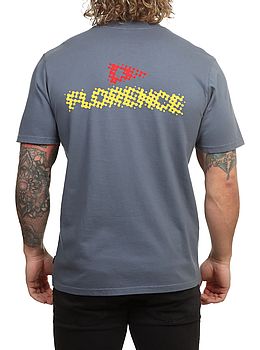 Florence Marine X Logo Halftone Tee Storm