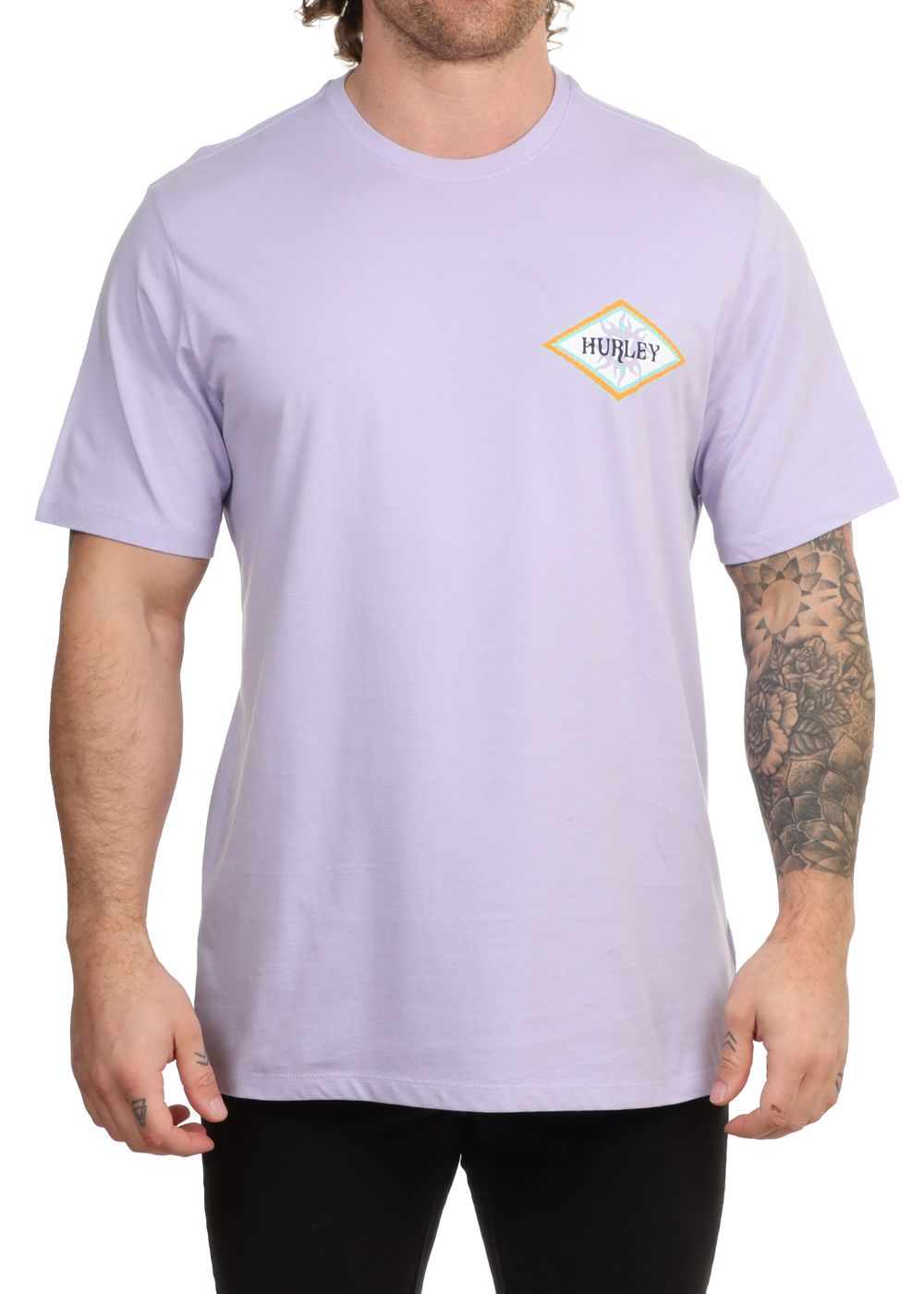 Hurley Tropics Tee Lavender Mist