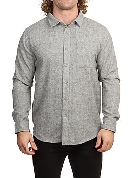 Hurley Axe Flannel Shirt Bone