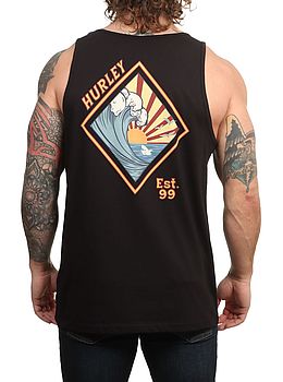 Hurley Disques Tank Black