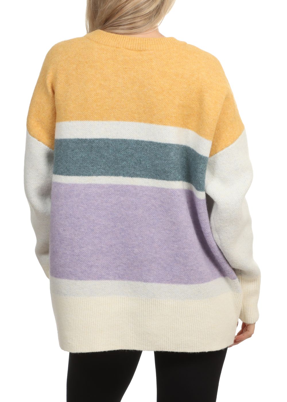 Passenger Sunsets Recycled Sweater Marshmallow
