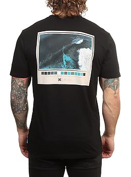 Hurley Helio Pipeline Photo Tee Black