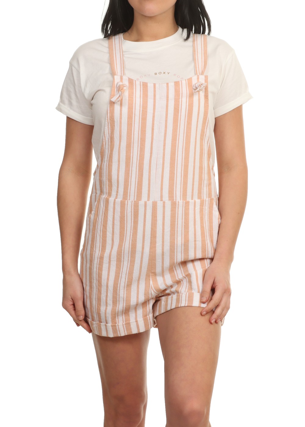 Roxy Sunny Shores Dungarees Toast