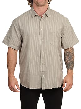 Vans Lawson Stripe Woven Shirt London Fog