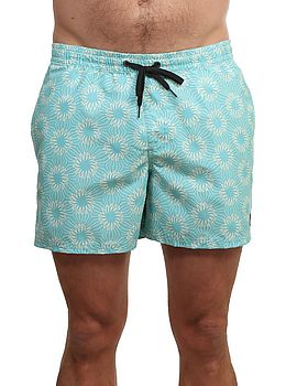 Quiksilver Everyday Printed Volley Shorts Aqua