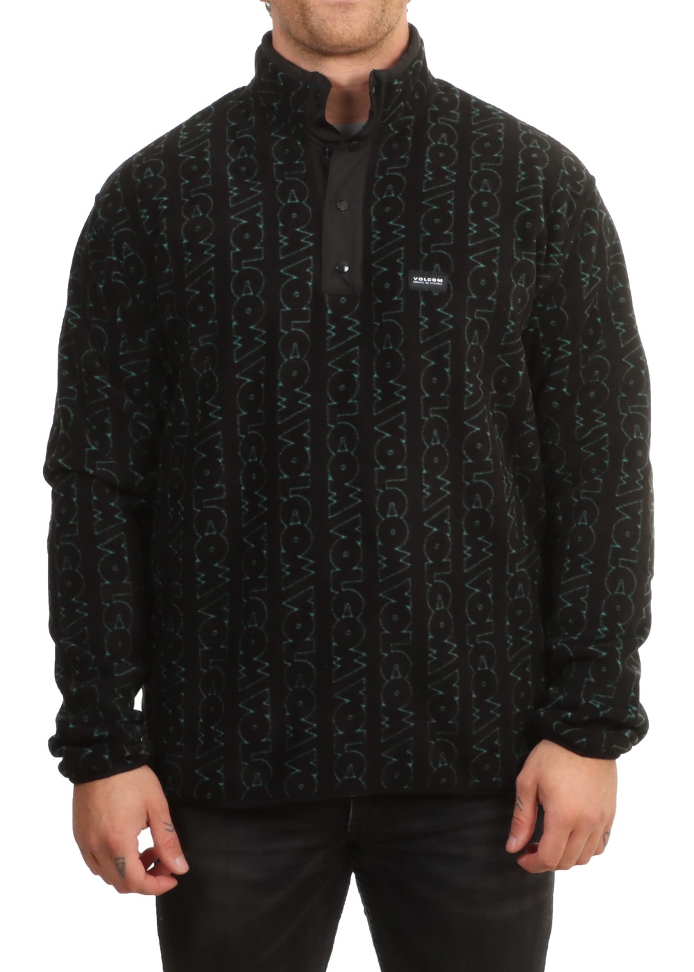 Volcom Error92 Mock Neck Fleece PrtPrint