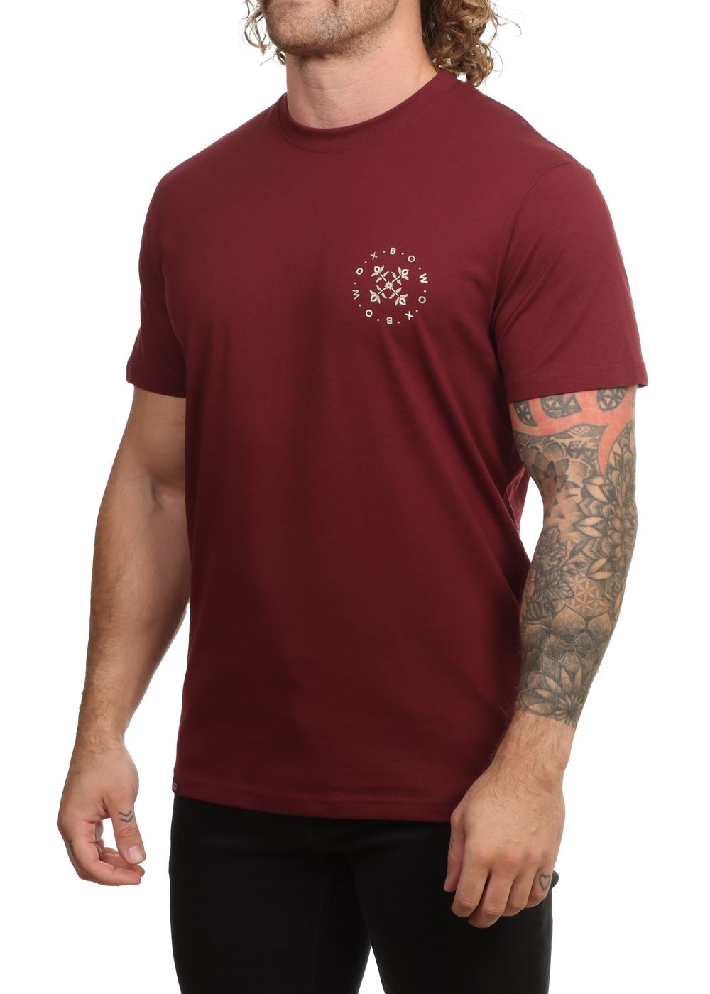 Oxbow Circle Tee Plum