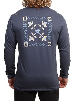 Oxbow Tile Long Sleeve Tee Dusk