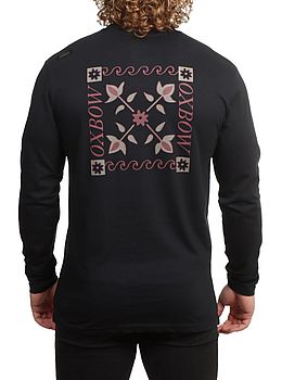 Oxbow Tile Long Sleeve Tee Noir