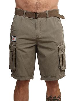 Oxbow Orpek Striped Cargo Shorts Military
