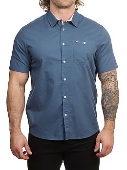 Oxbow Cory Short Sleeve Shirt Indigo