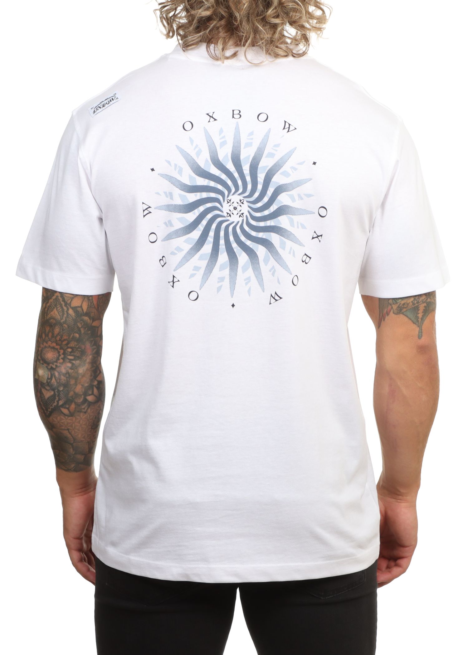Oxbow Wheel Tee White