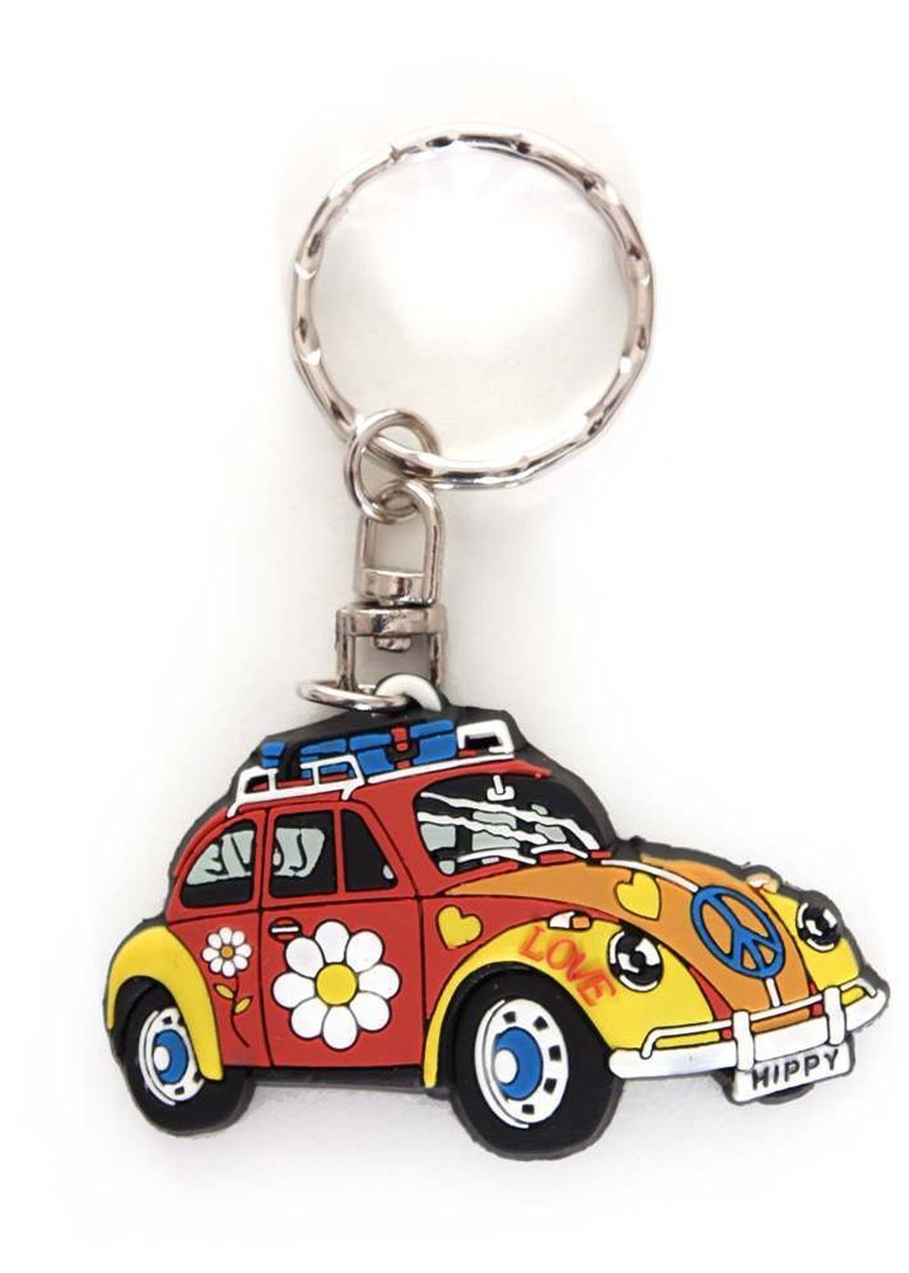 V DUB BEETLE SIDE KEYRING Retro
