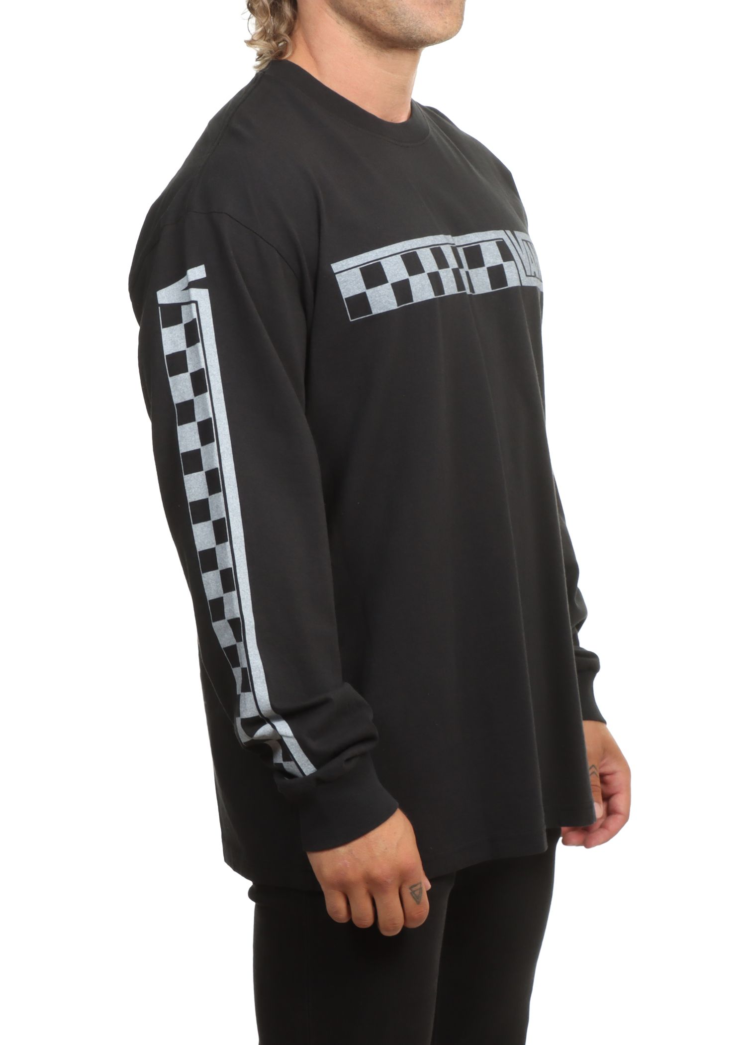 Vans Racing Long Sleeve Black