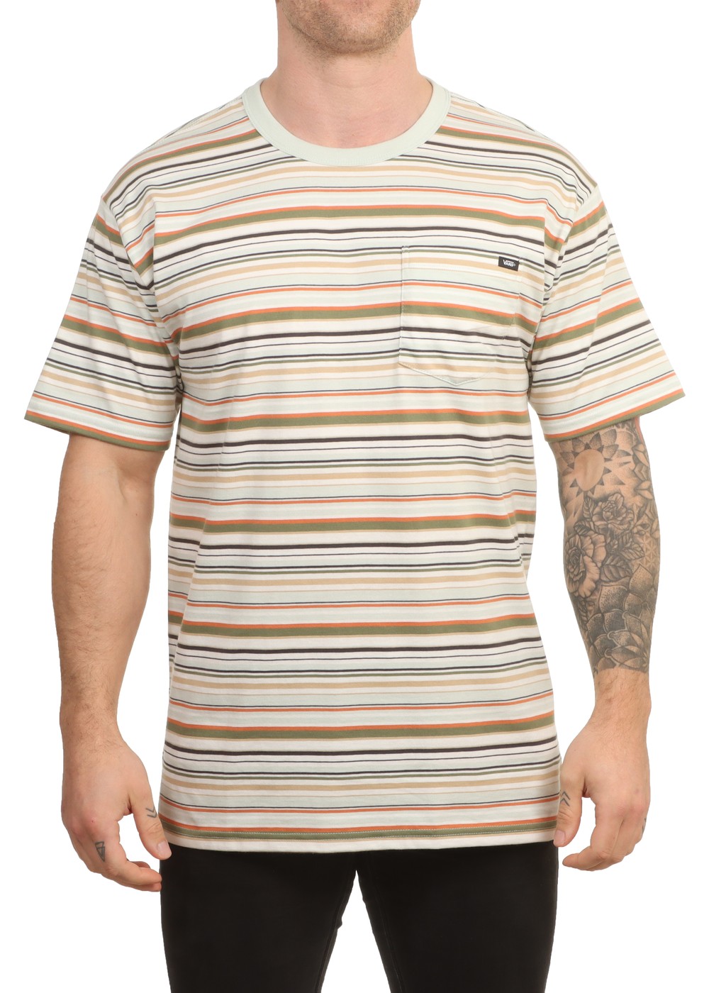 Vans Cullen Tee Pale Aqua Marshmallow