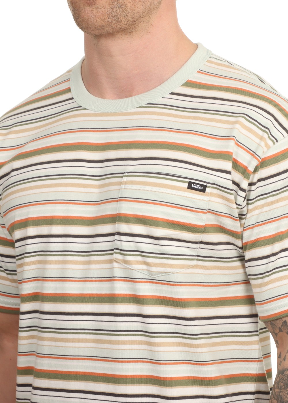Vans Cullen Tee Pale Aqua Marshmallow