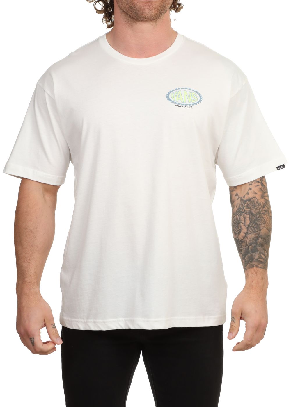 Vans Road Stop Tee Marshmallow