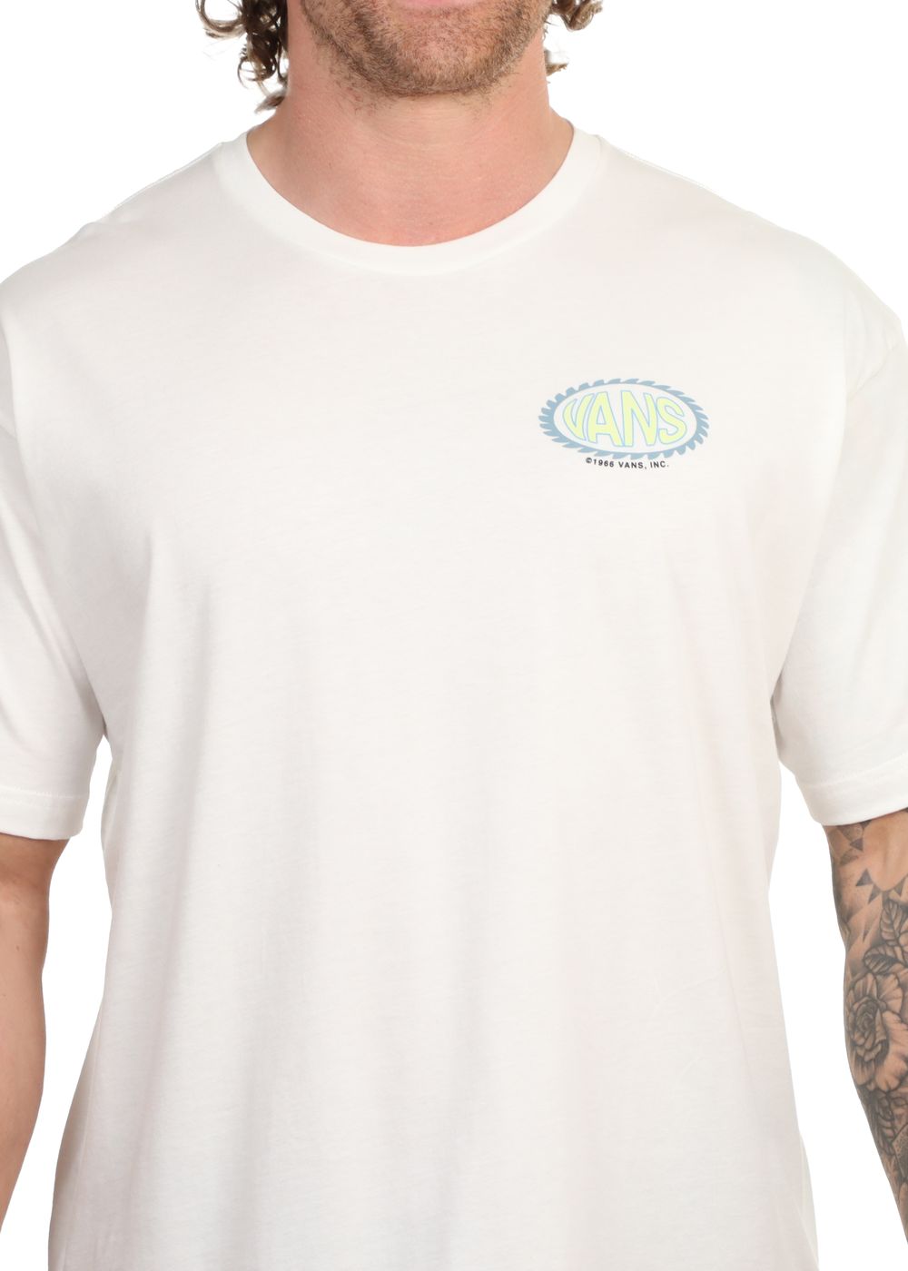 Vans Road Stop Tee Marshmallow