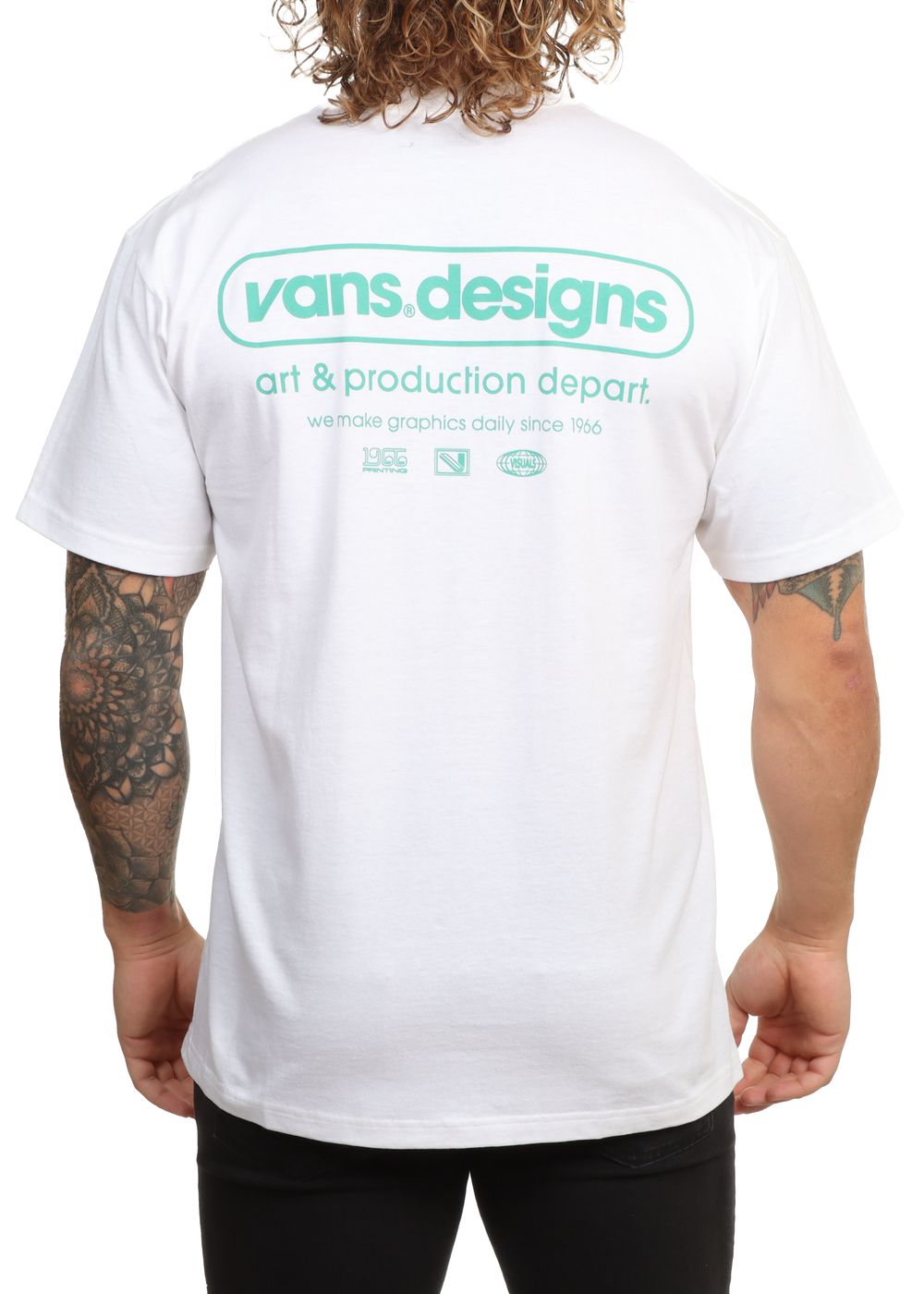 Vans Art Production Tee White