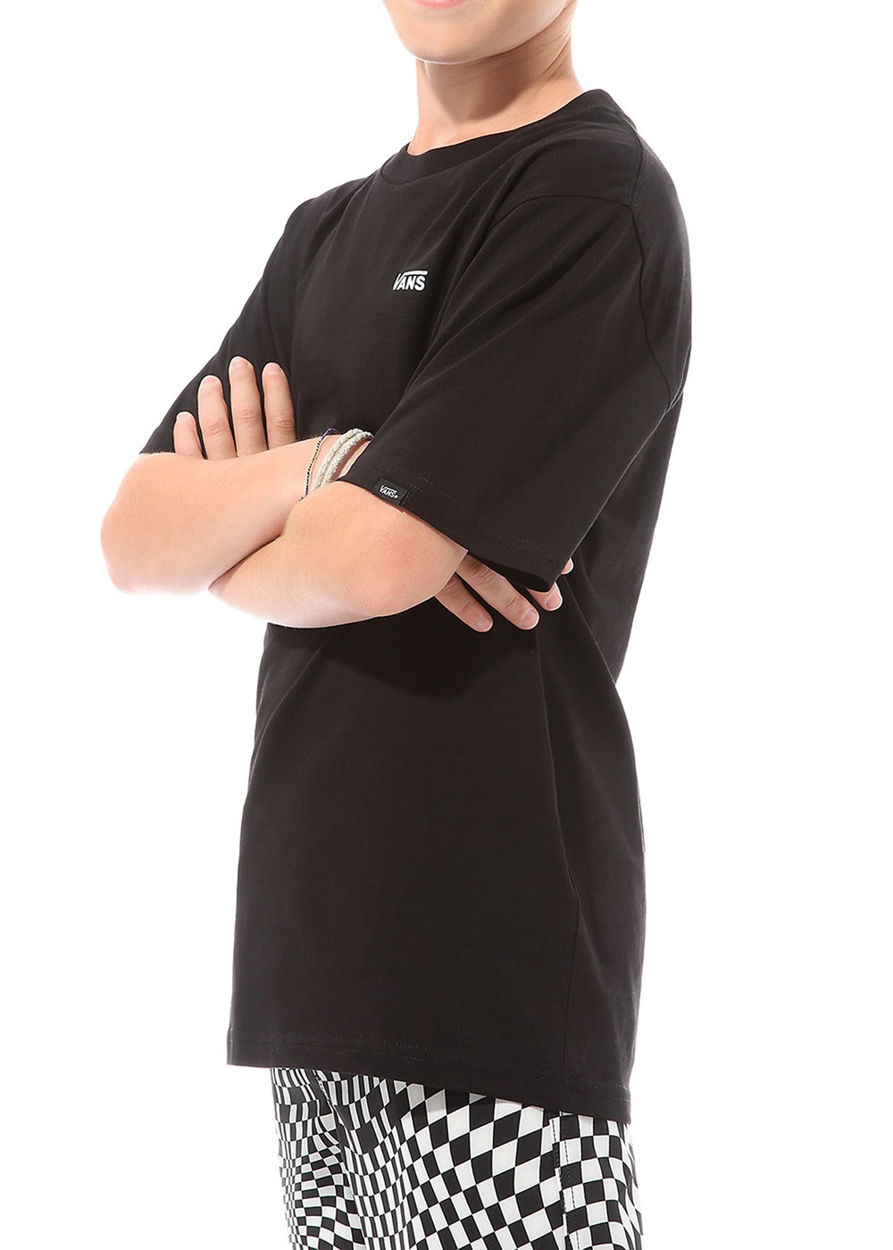 Vans Boys Left Chest Tee Black