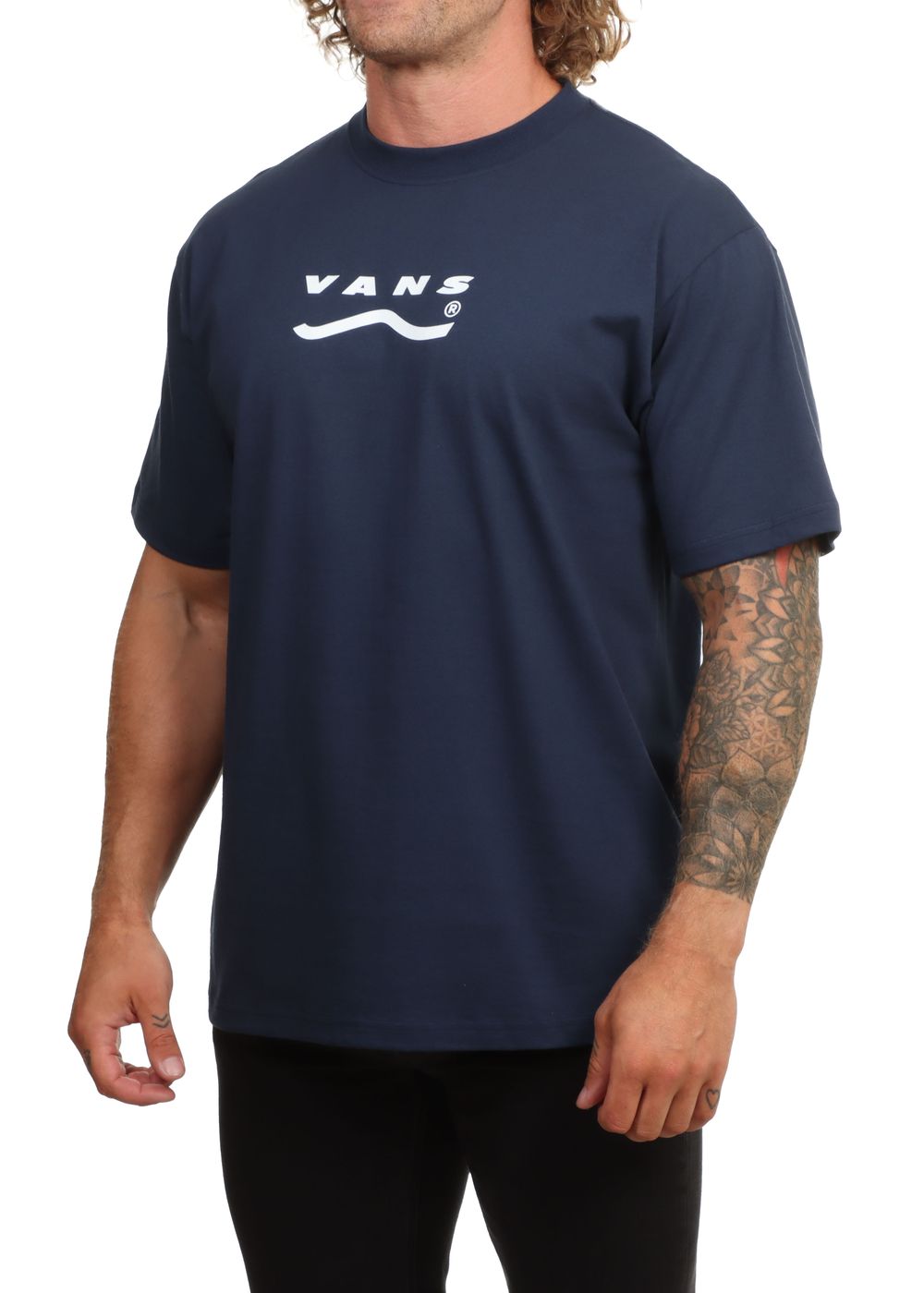 Vans Determined Tee Navy White