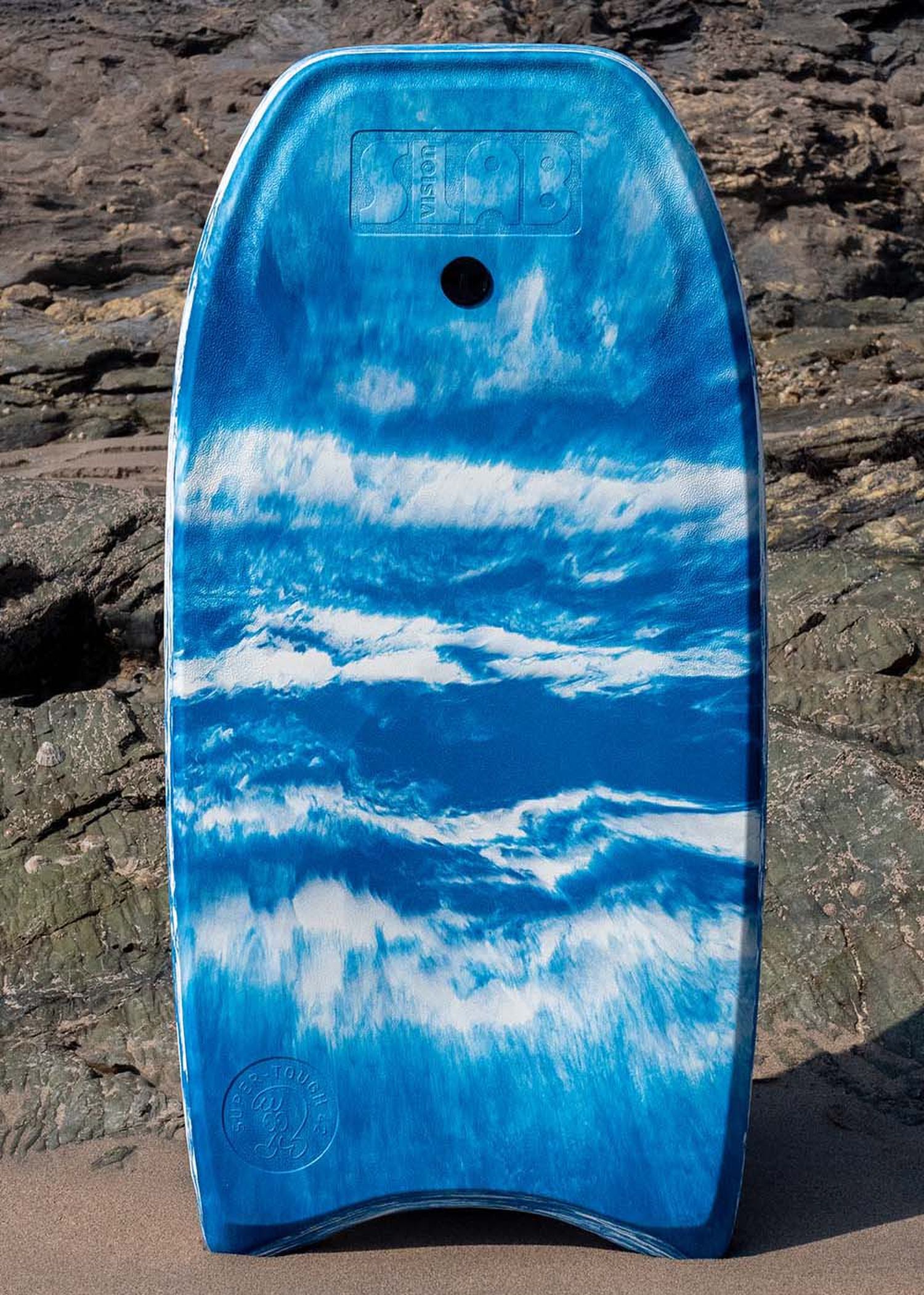 Vision SLAB 100% Recycled Bodyboard 42 Inch Navy Marble