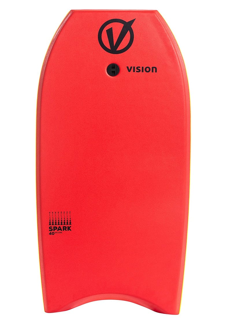 Vision Spark Bodyboard 42 Inch Red/Yellow