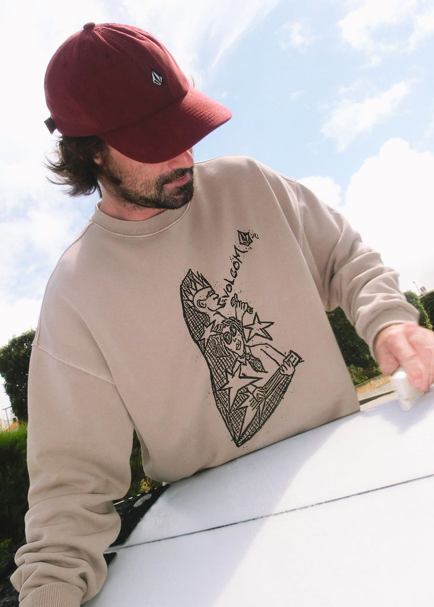 Volcom Full Stone Adj Cord Cap Pistol Punch