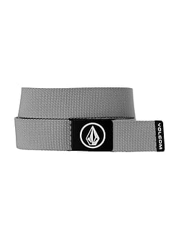 Volcom Circle Web Belt Heather Grey