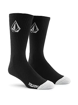 Volcom Full Stone 3 Pack Socks Black