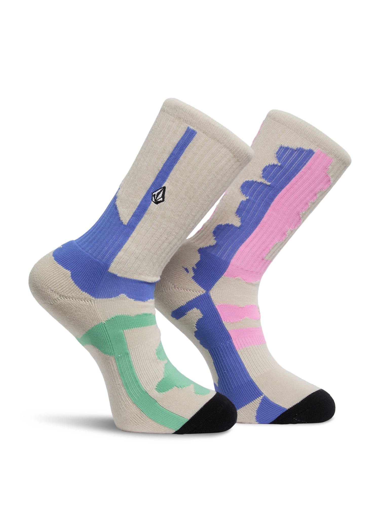 Volcom Print Mixer 3 Pack Socks Multi