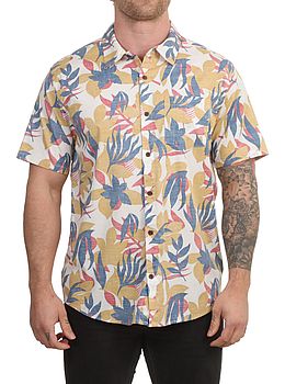 Hurley One And Only Lido Stretch Shirt White