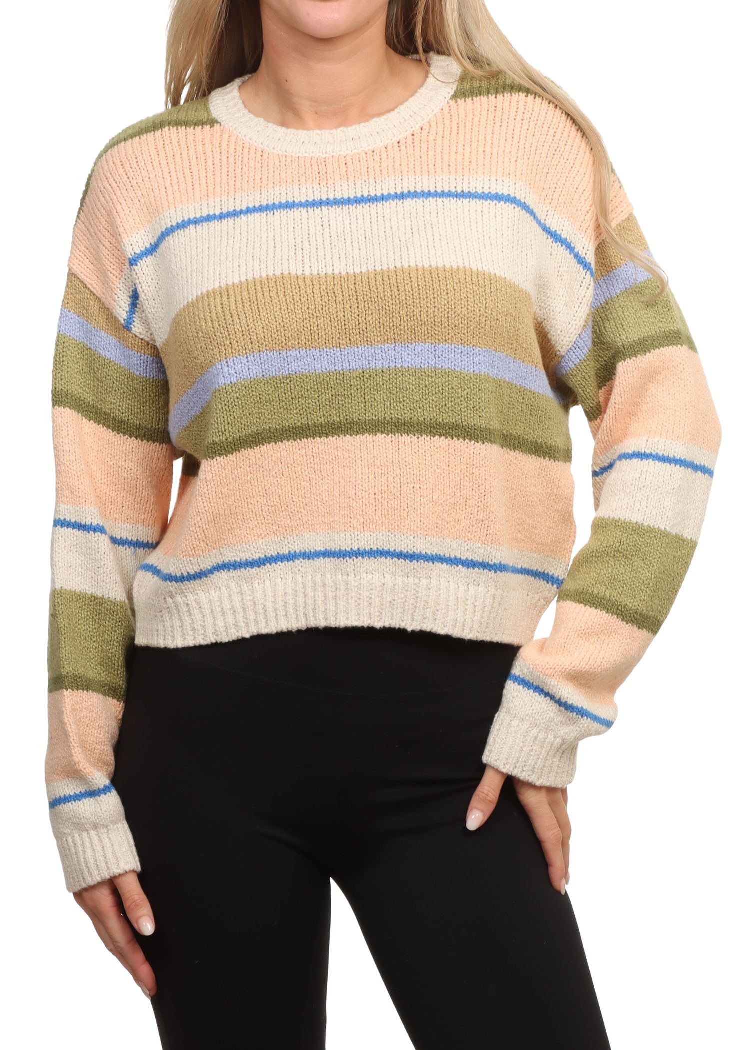 Billabong Make It Waves Sweater Soft Peach
