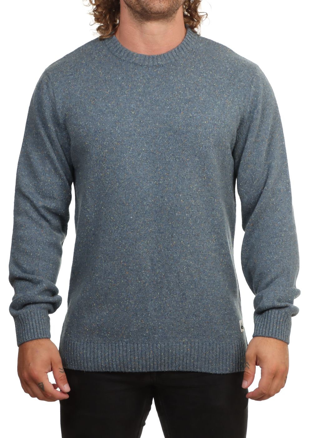 Quiksilver Slow Song Neppy Sweater Ashley Blue